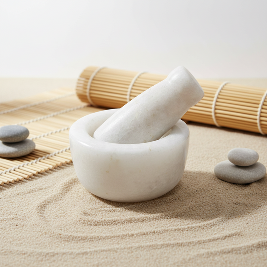 CloudStone™ Mini Marble Mortar & Pestle