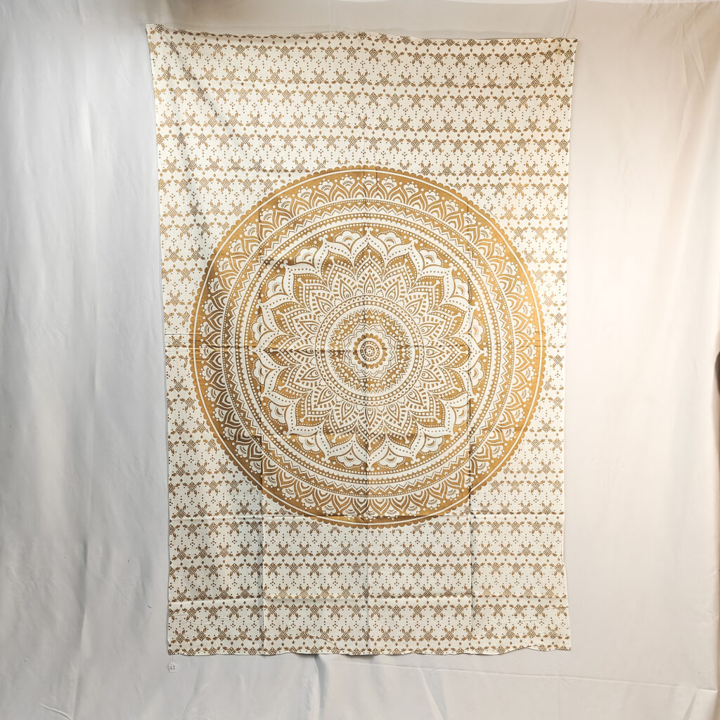 Mandala Drift Cotton Tapestry