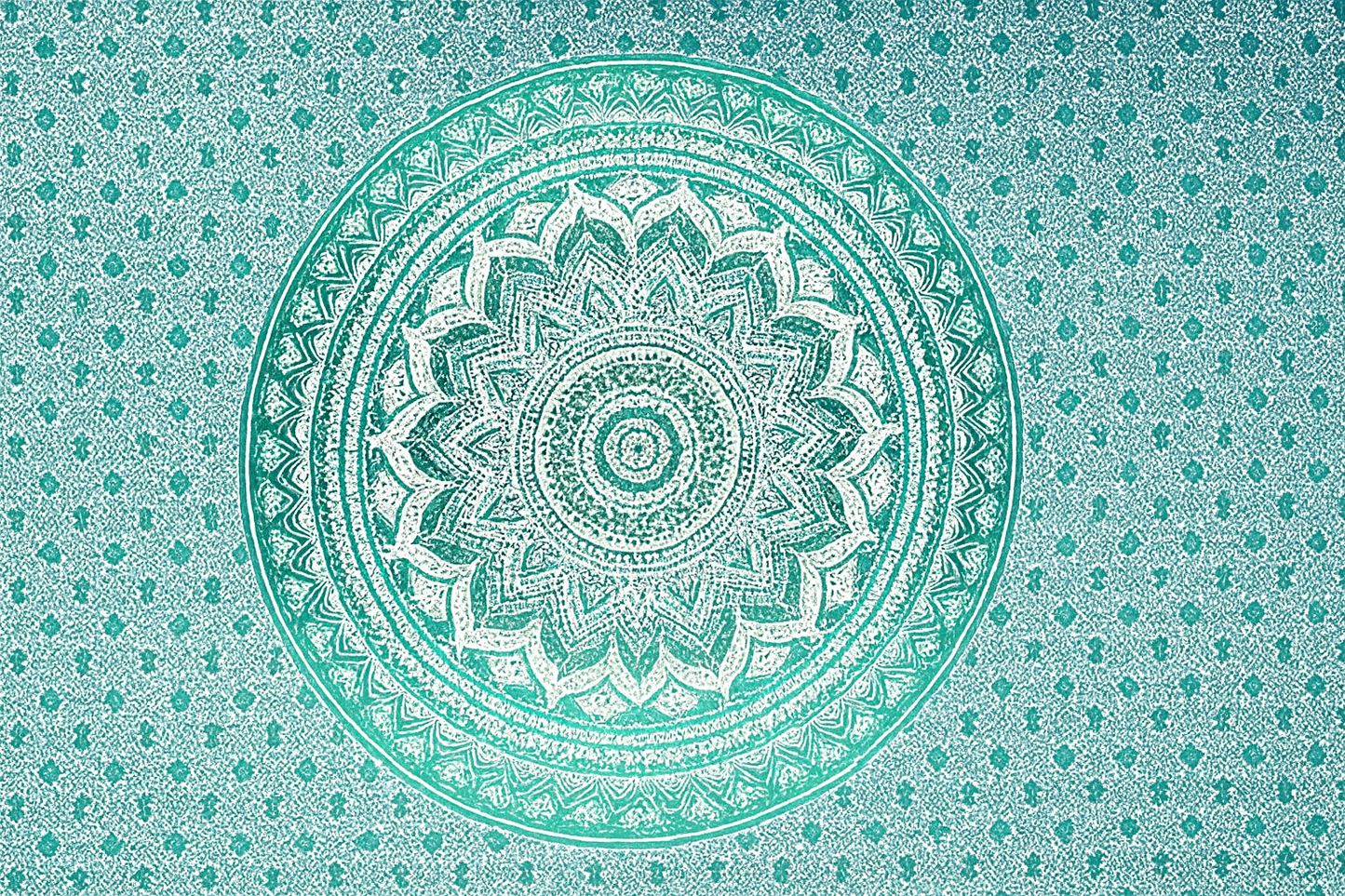 Mandala Drift Cotton Tapestry