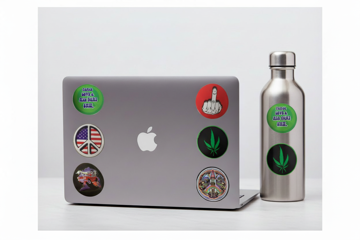 Stick It Real Good™ – Bold 2.5" Aesthetic Sticker Collection