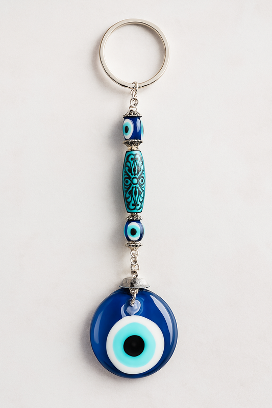 Tranquil Gaze: Evil Eye Keyring
