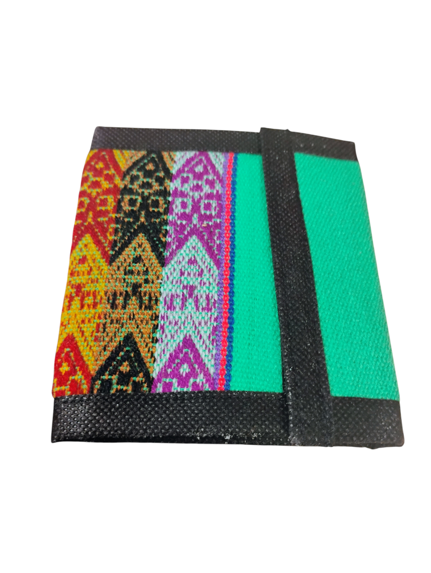 Manta Trifold Wallet Cotton/Velcro Assortment Manta Rainbow