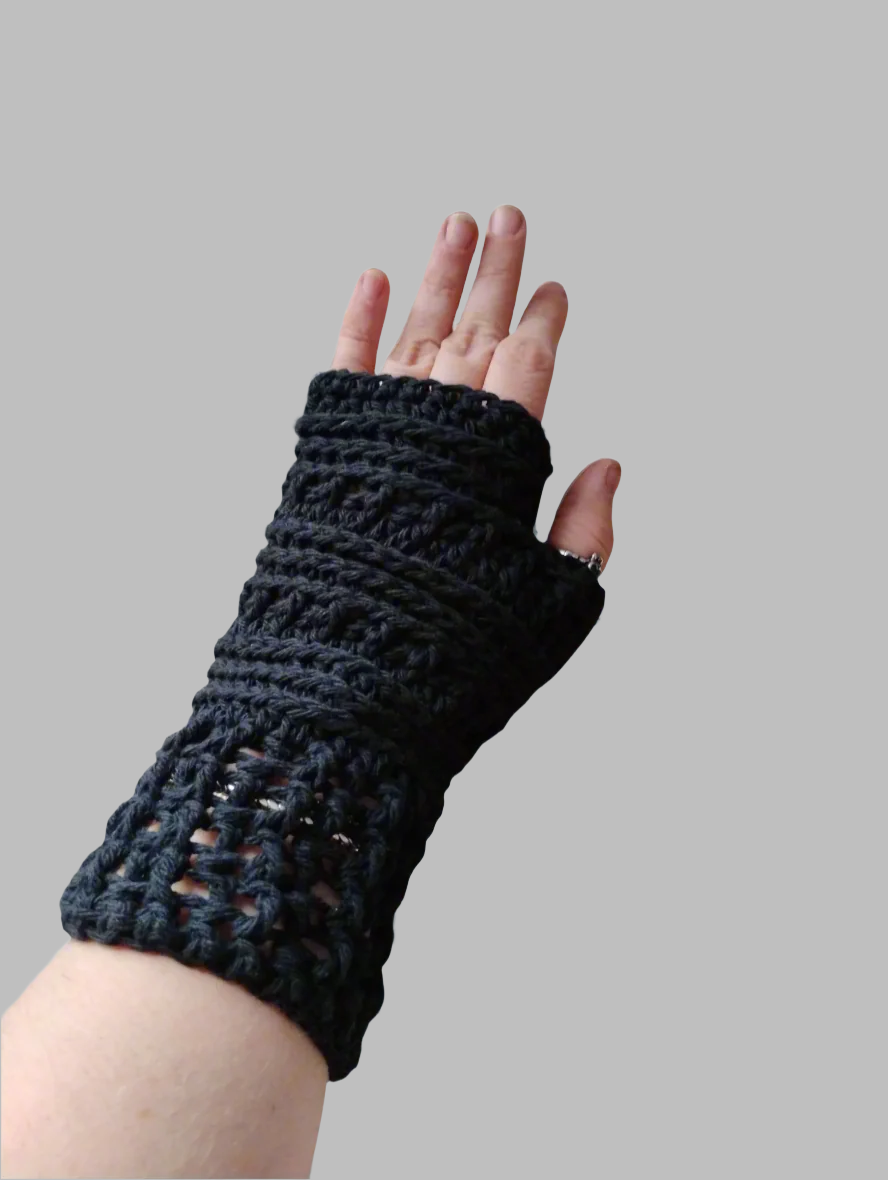 Little Black Wrist Warmers