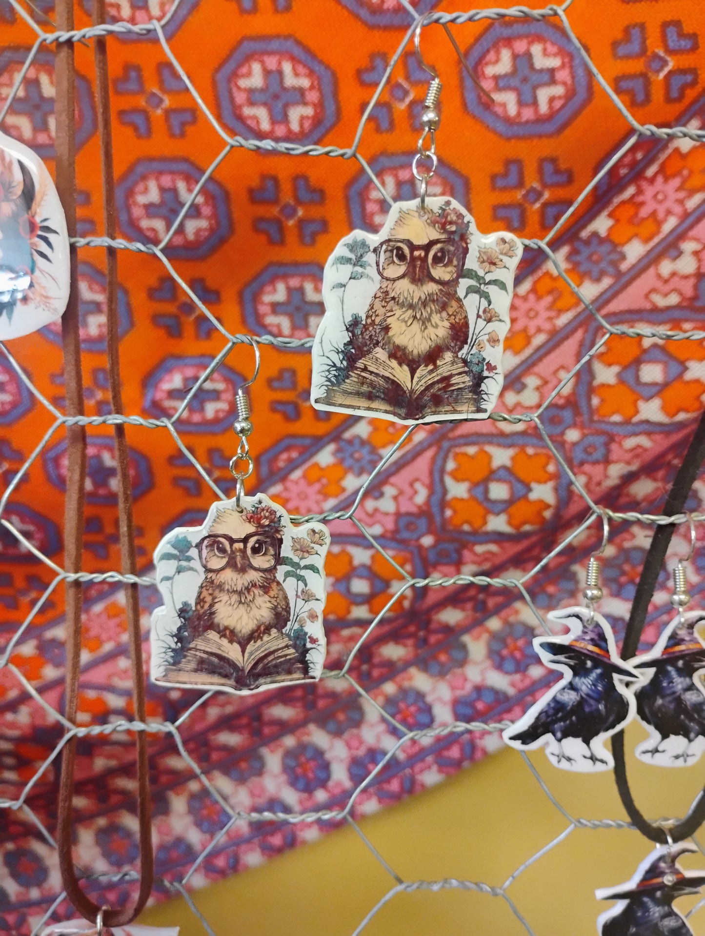 Chick Lit Bookworm Earrings™