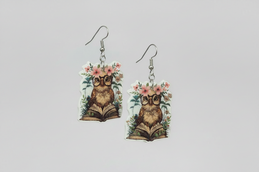 Chick Lit Bookworm Earrings™