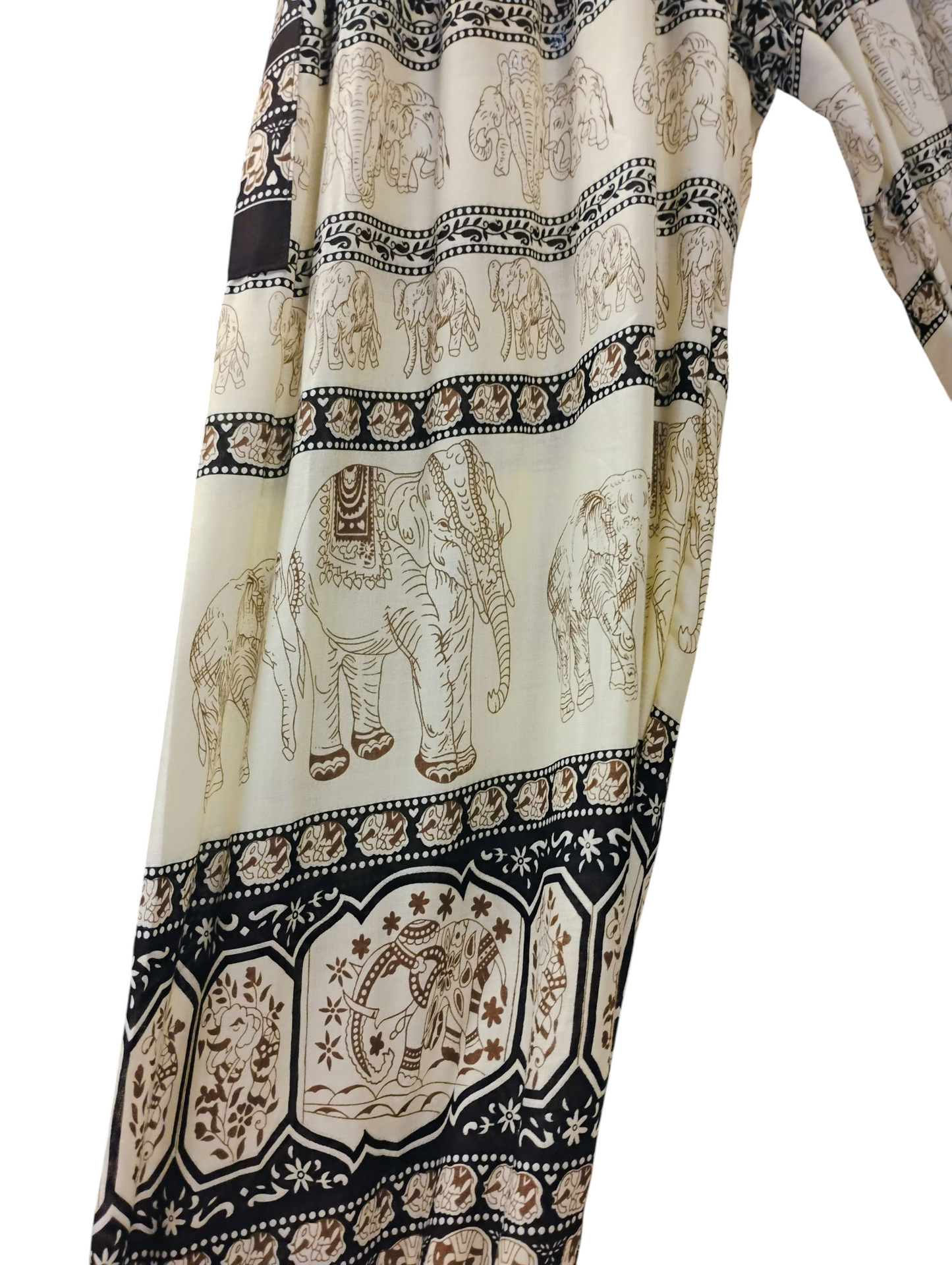 Smocked Elephant Genie Pants