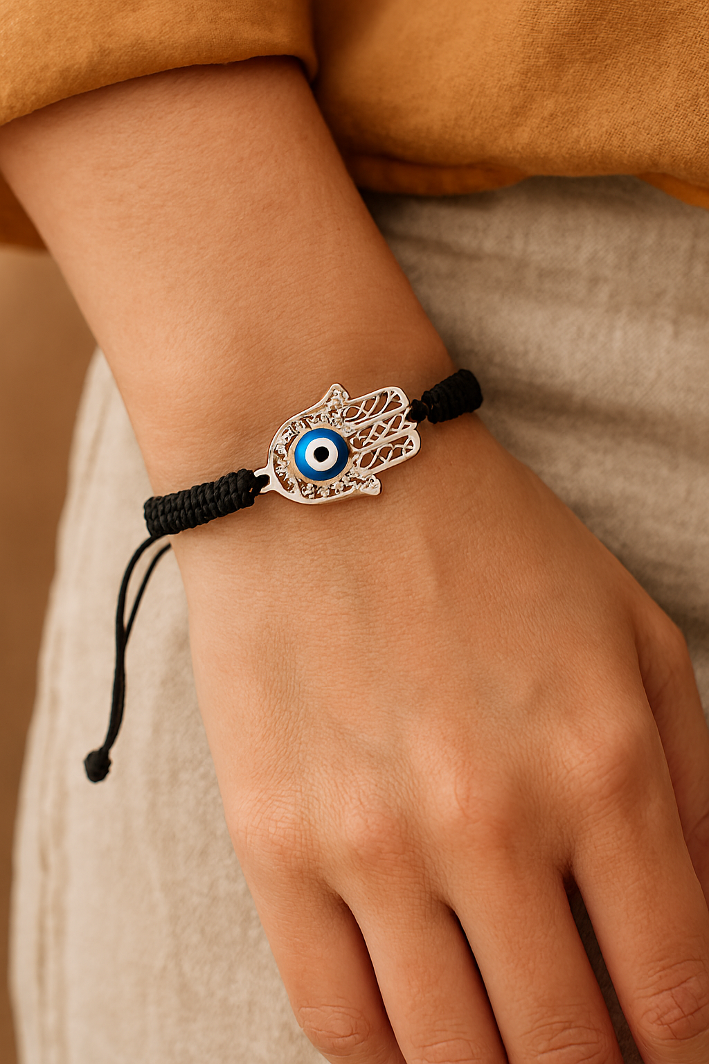 Desert Aura Hamsa Bracelet
