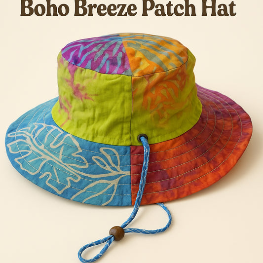 Boho Breeze Patch Hat