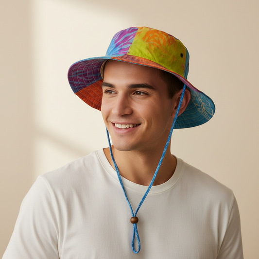 Patchtronaut: Cosmic Chill Bucket Hat