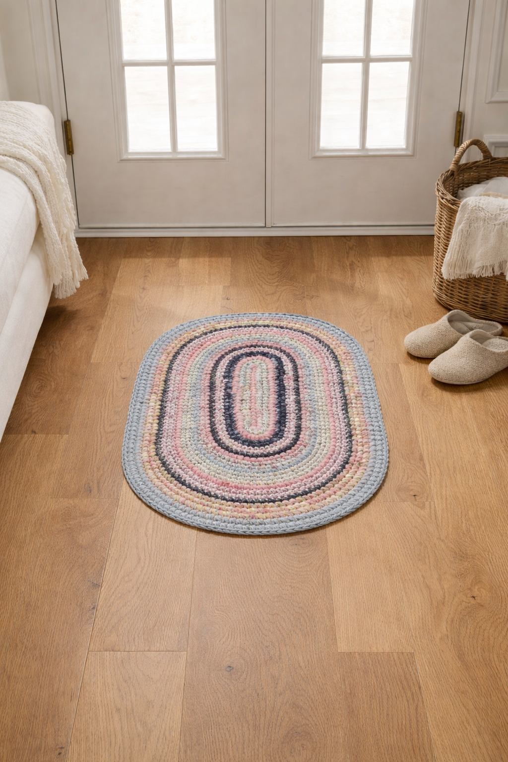 Flooral Attraction — Handmade Crochet Throw Rug
