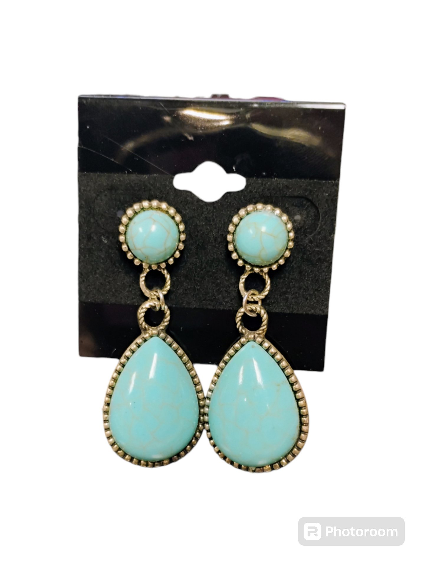 Turquoise Colored Earrings