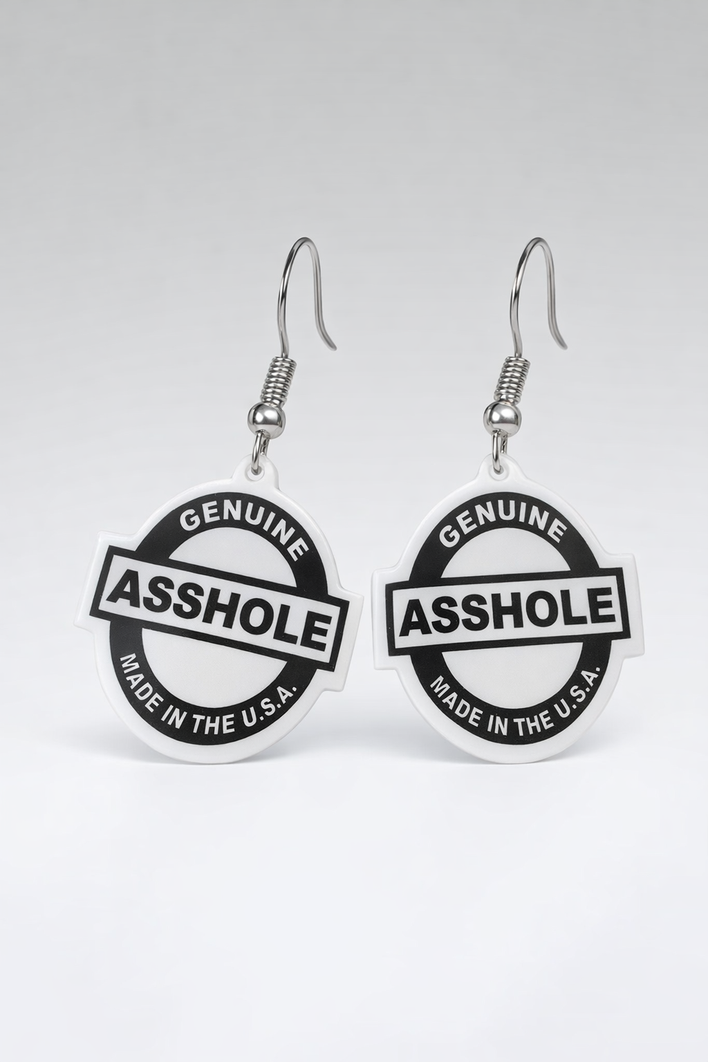 Genuine A$$hole Earrings