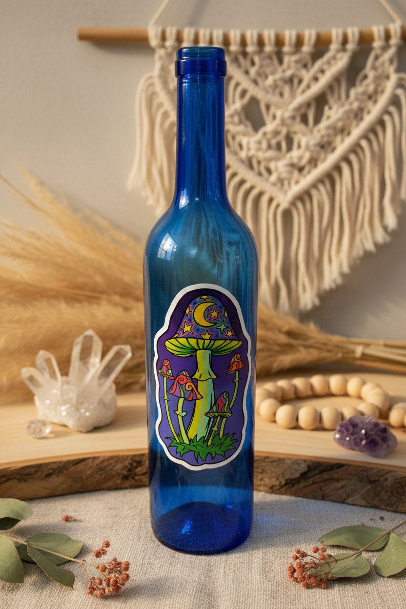 Moonshroom Mystic Incense Bottle
