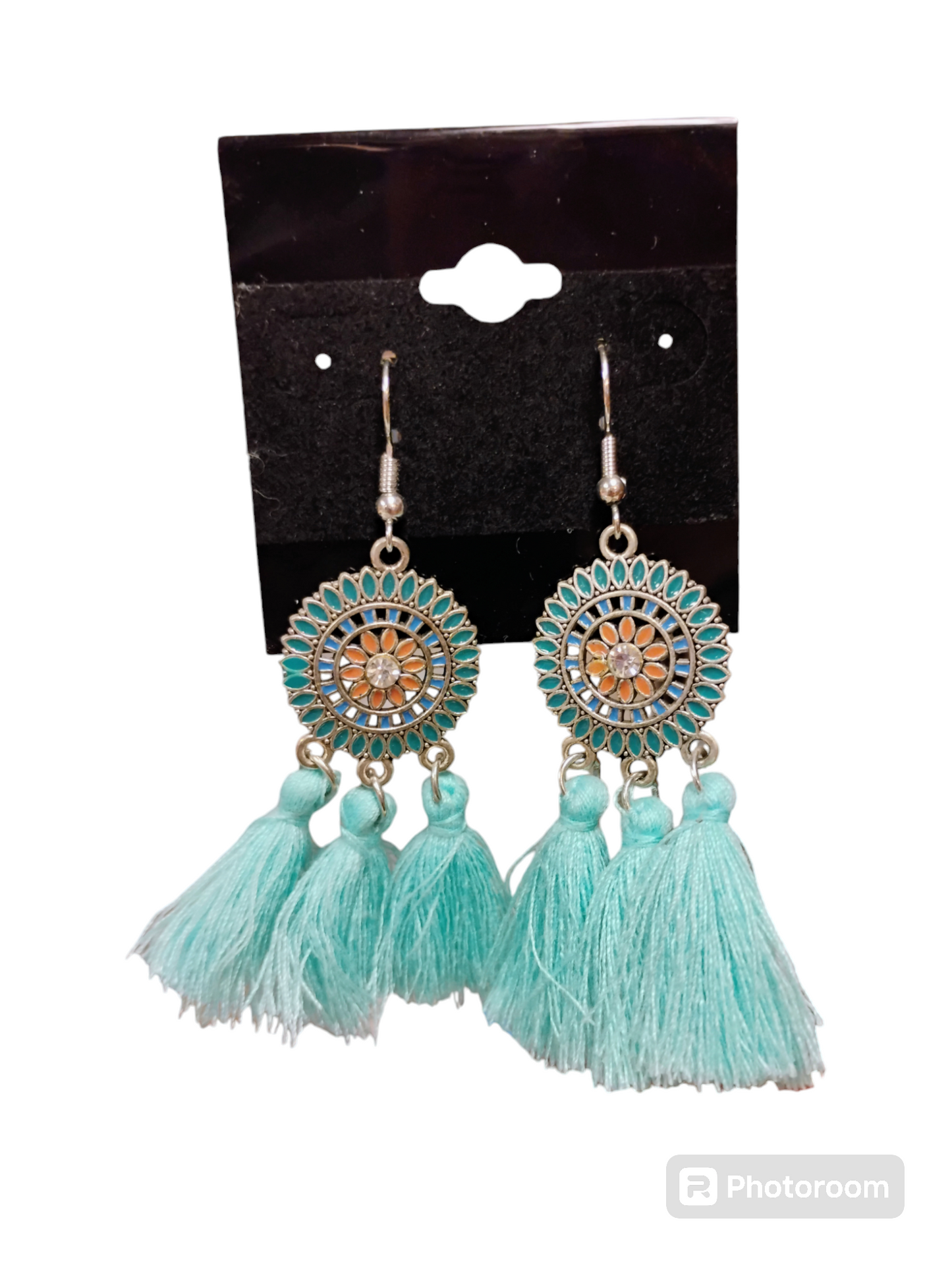 Fringe Mandala Earrings