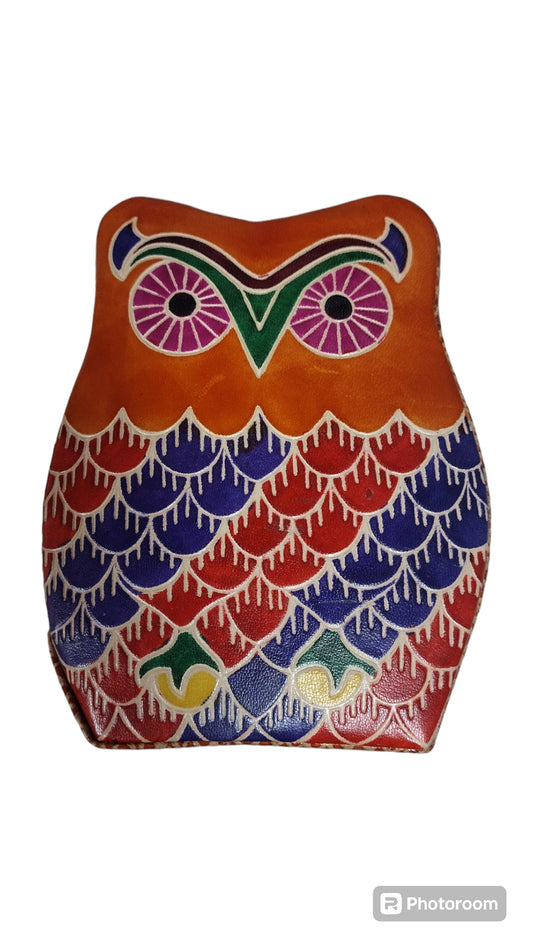 Owl Leather Bank