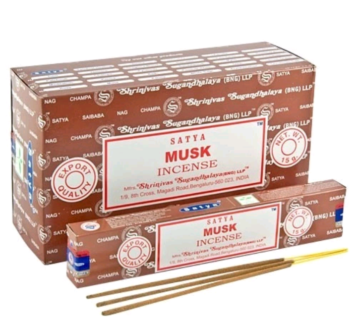 Satya Sai Baba Incense Sticks (15g) – Nag Champa, Dragon’s Blood, Patchouli & More