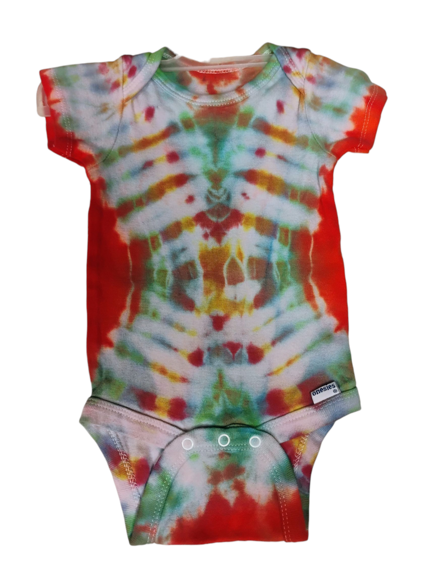Tie Dye "X" Onesie