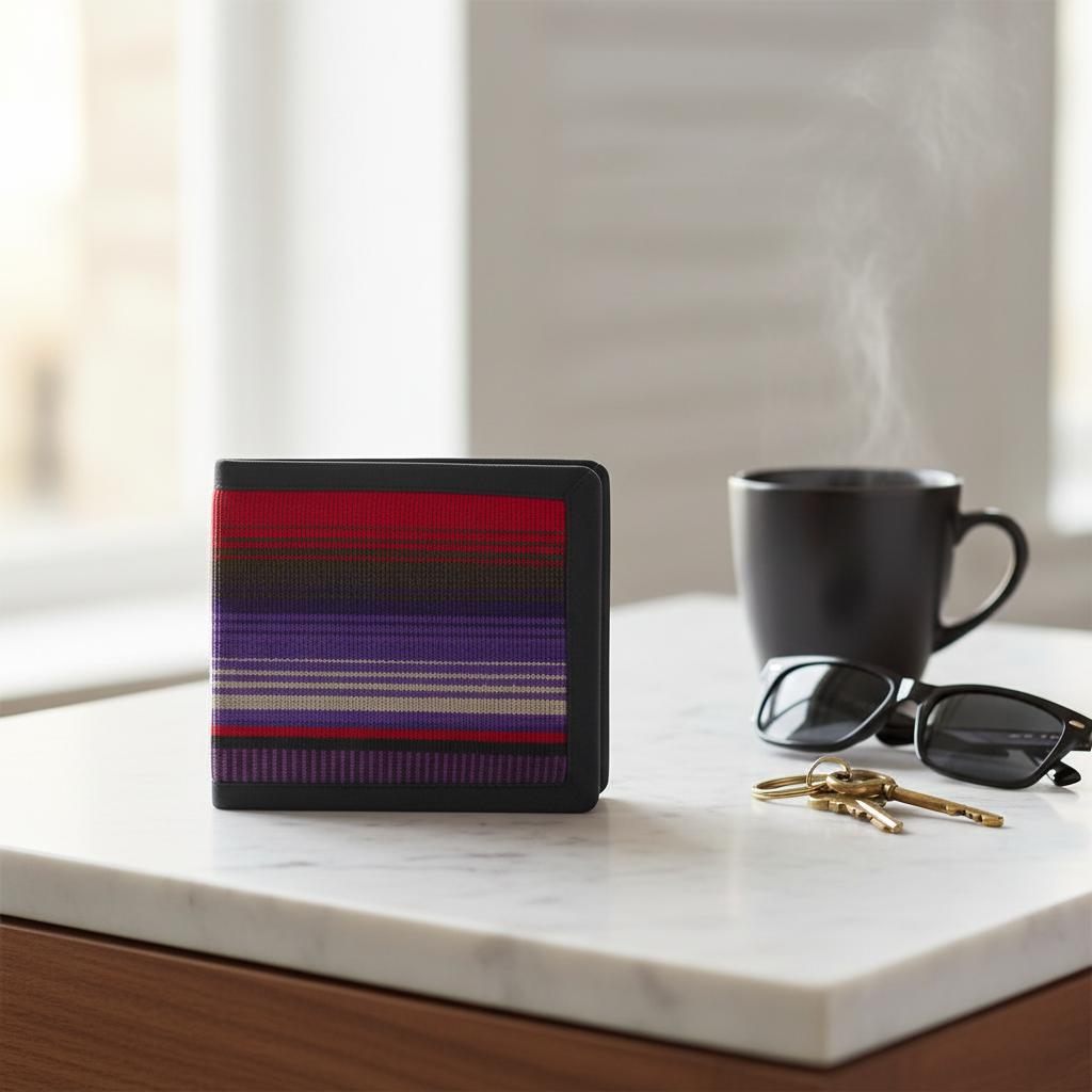 Woven Whimsy Bifold Wallet
