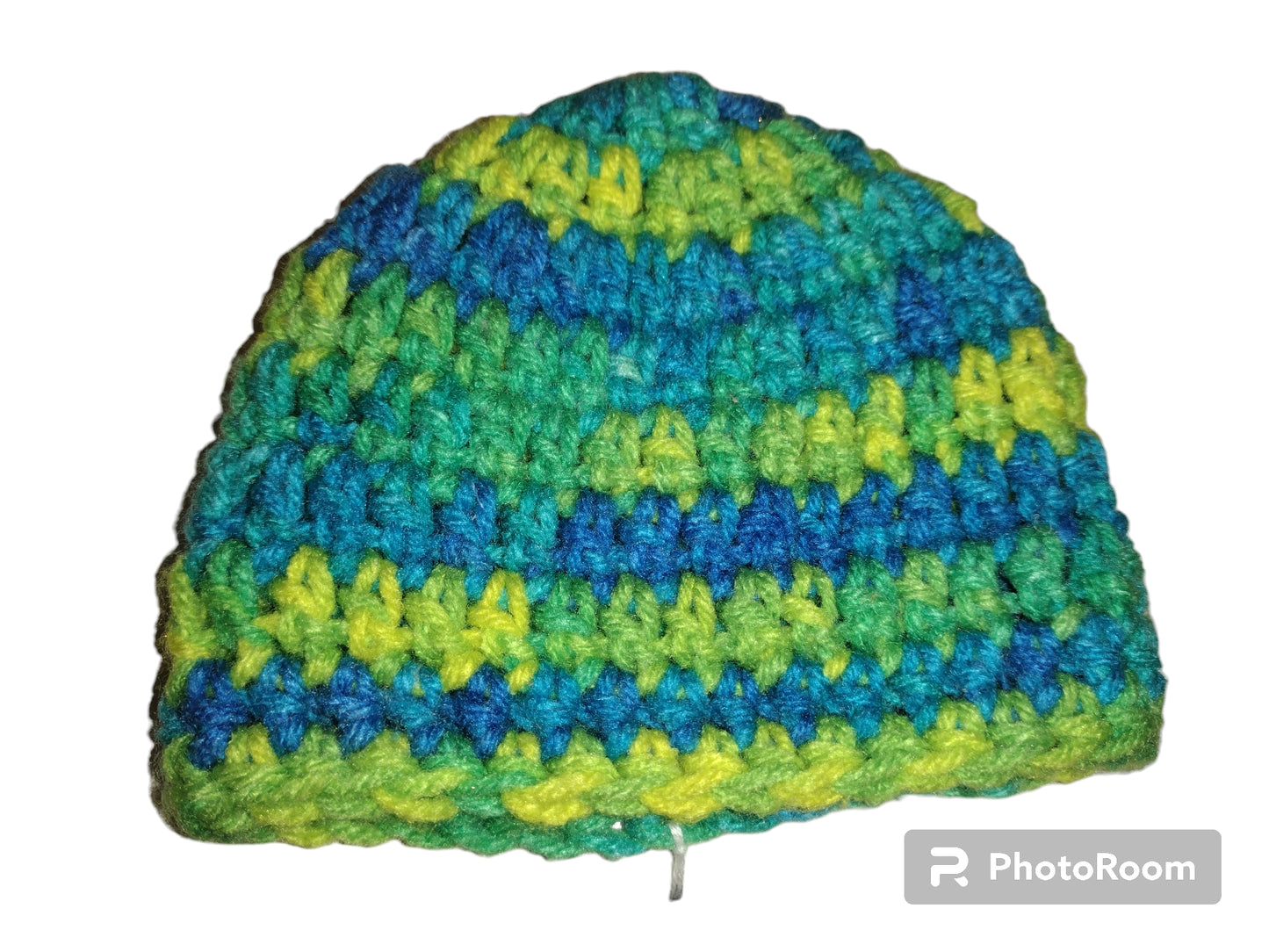 Multicolored baby hat