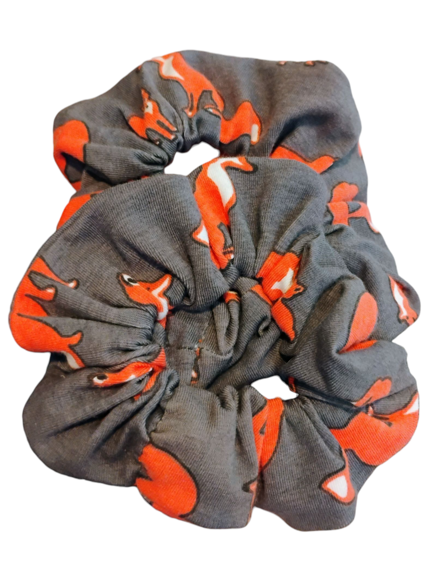 Handmade Printed Hair Scrunchie