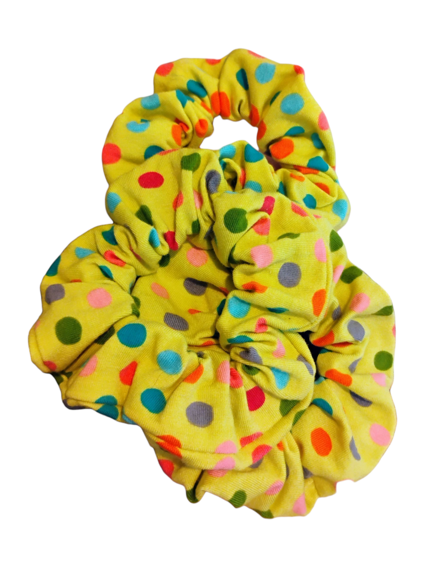 Handmade Printed Hair Scrunchie