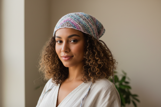 Prism Path Crochet Kerchief