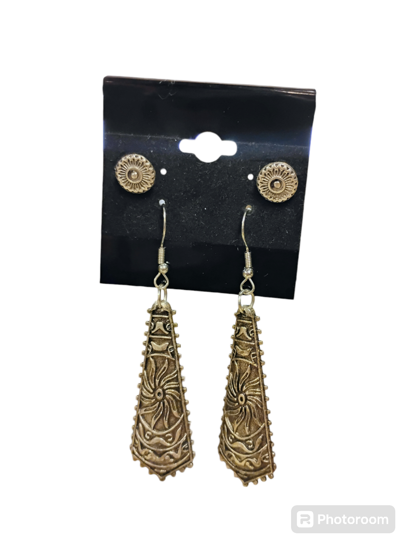 Post & Dangle Earrings Set