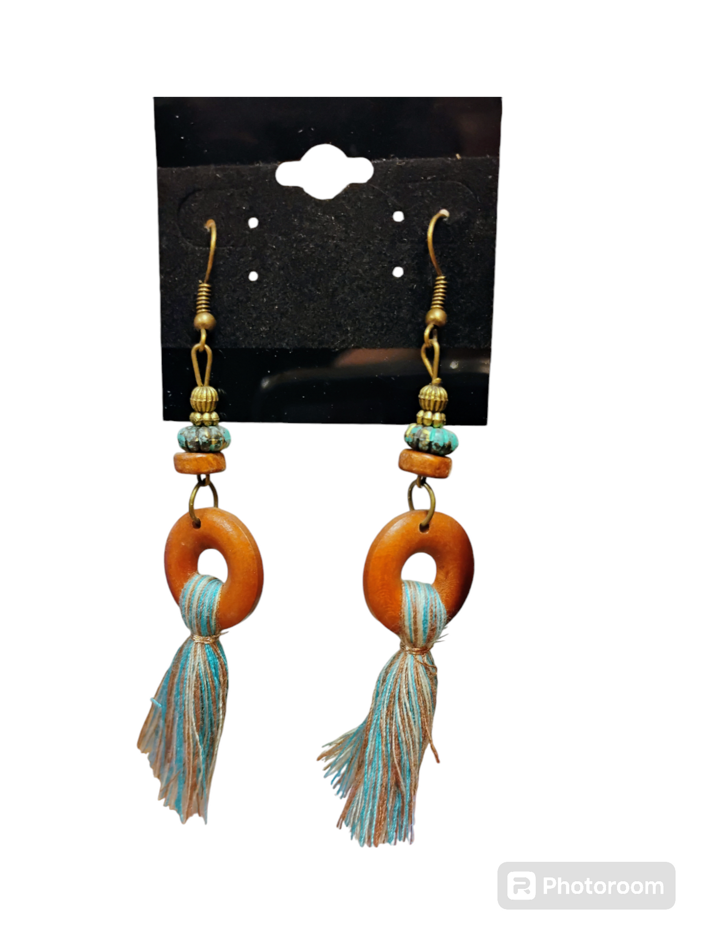 Hoop Fringe Earrings