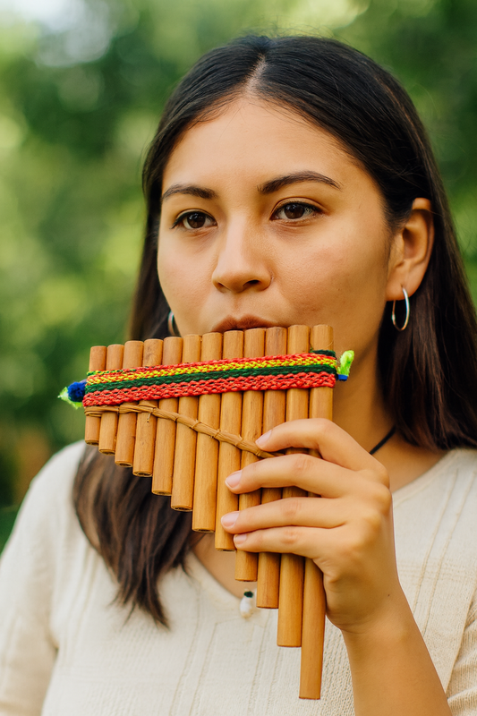 TikaTone™ Jumbo Pan Flute – Condor Crest Edition