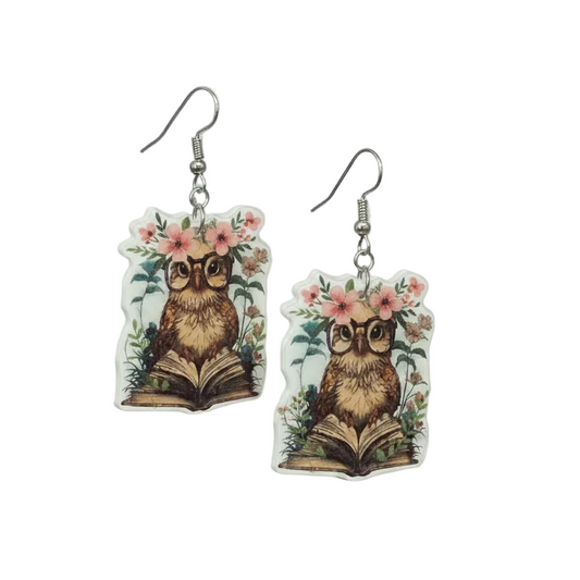 Chick Lit Bookworm Earrings™