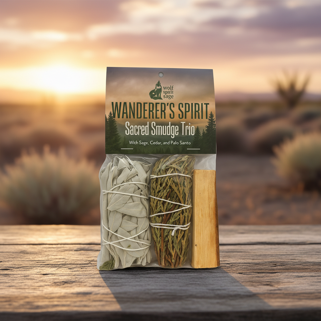 Soul Smoke Trio: Sacred Smudge Ritual Set