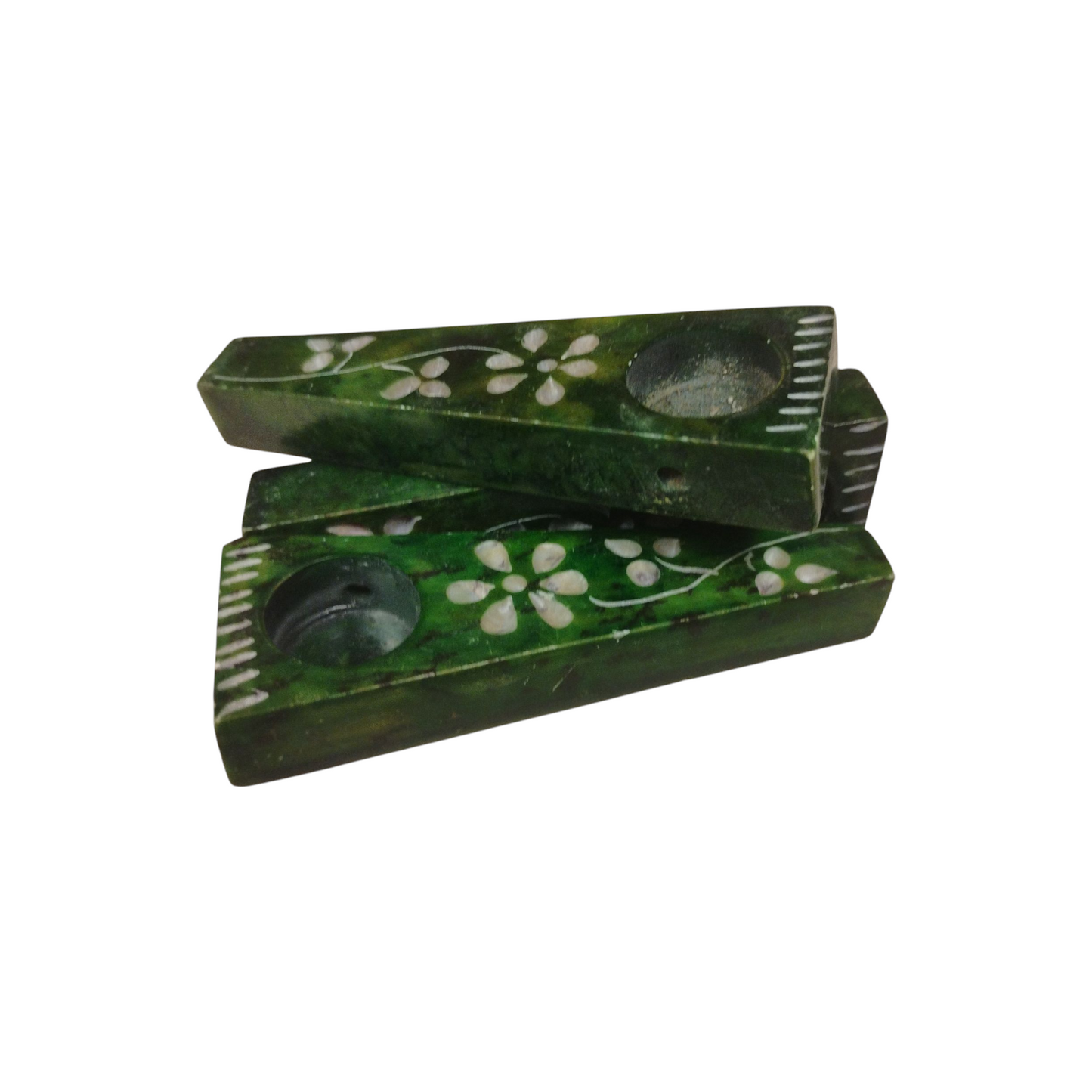Forest Bloom Marble Pipe
