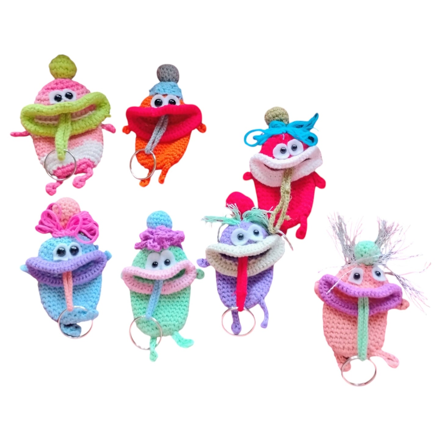 Keyper Kids™ Crochet Keyring & Fob Holder