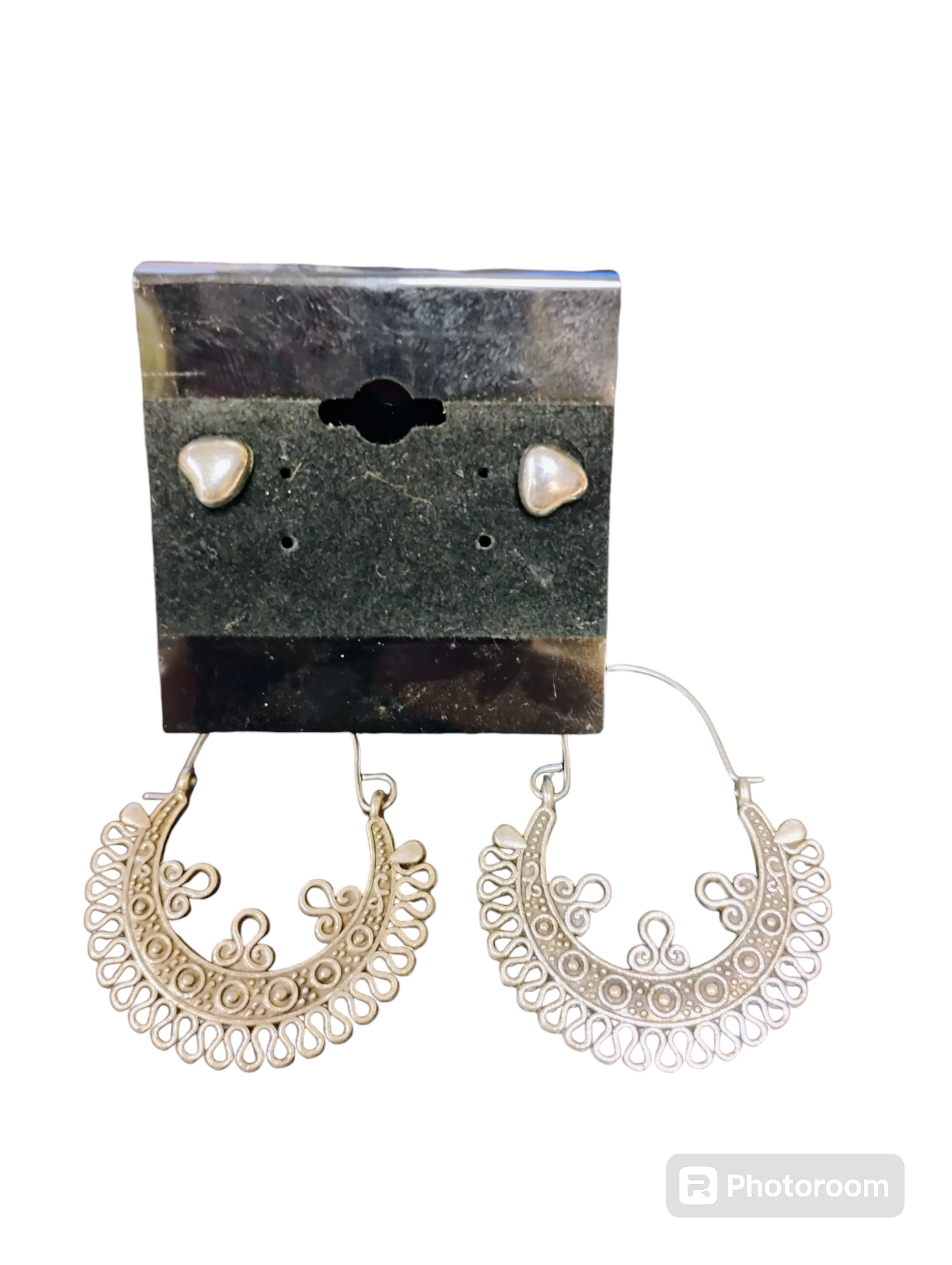 Post & Dangle Earrings Set