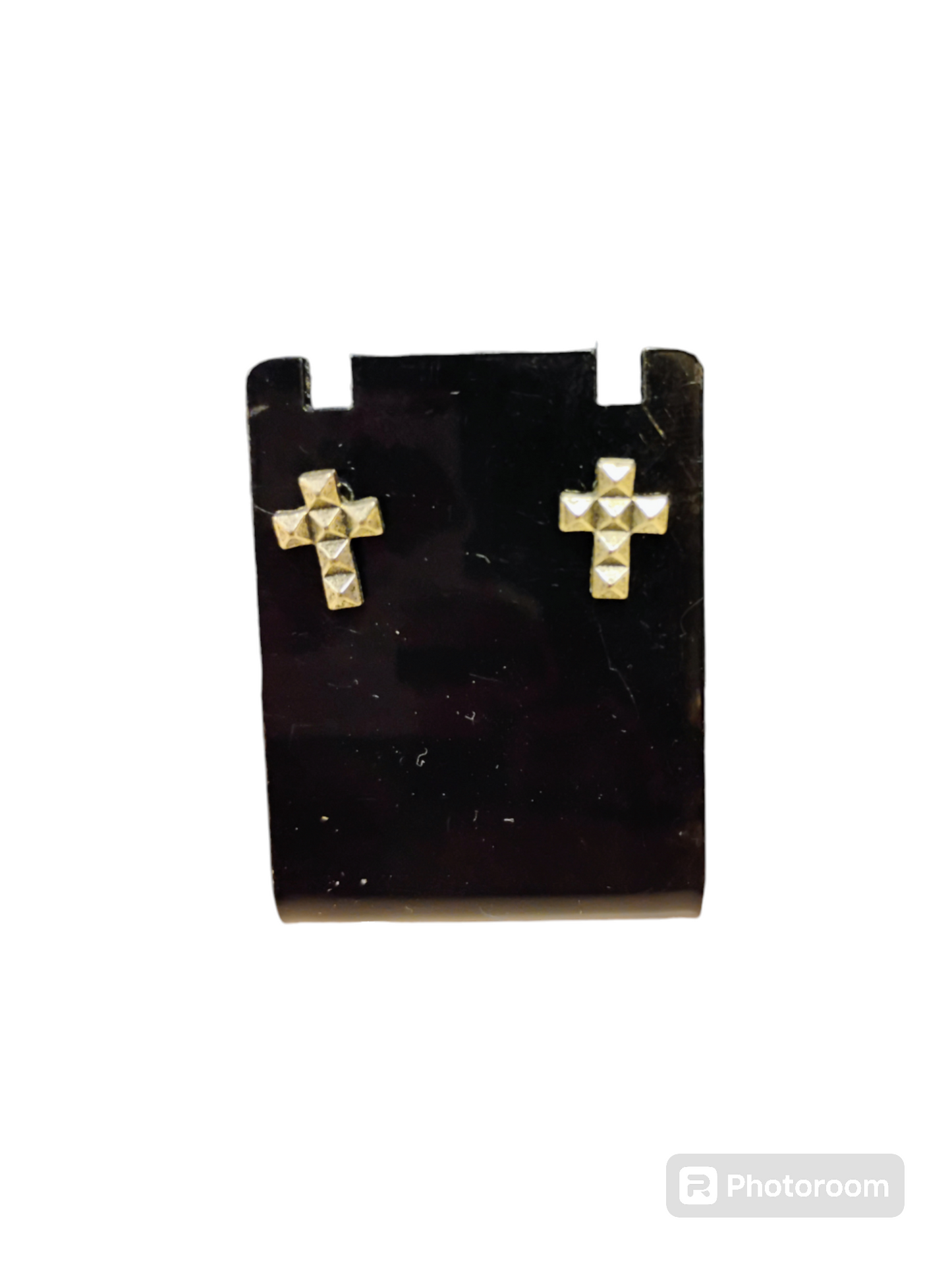 Cross Post & Dangle Earrings Set