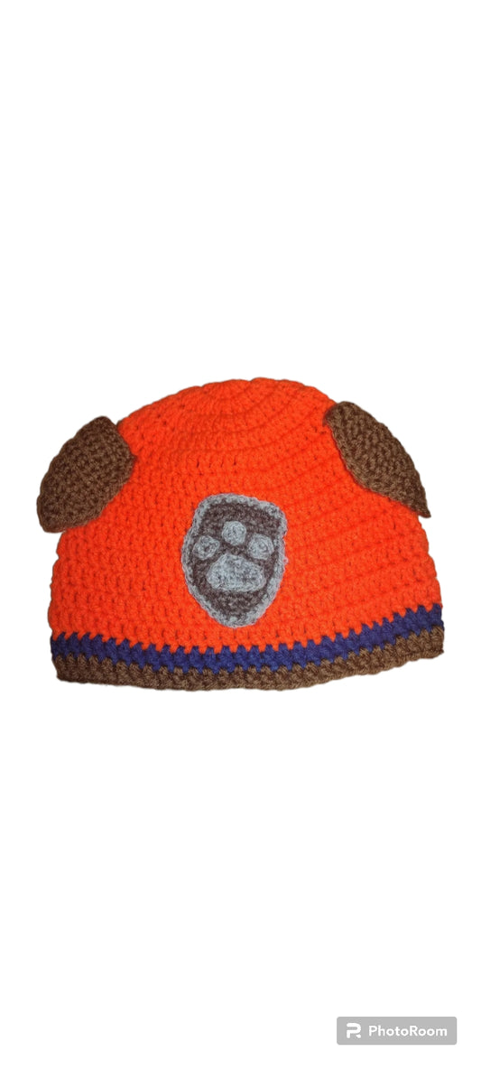 Orange Dog Hat
