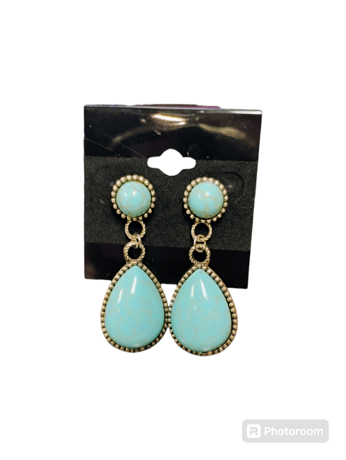 Turquoise Colored Earrings