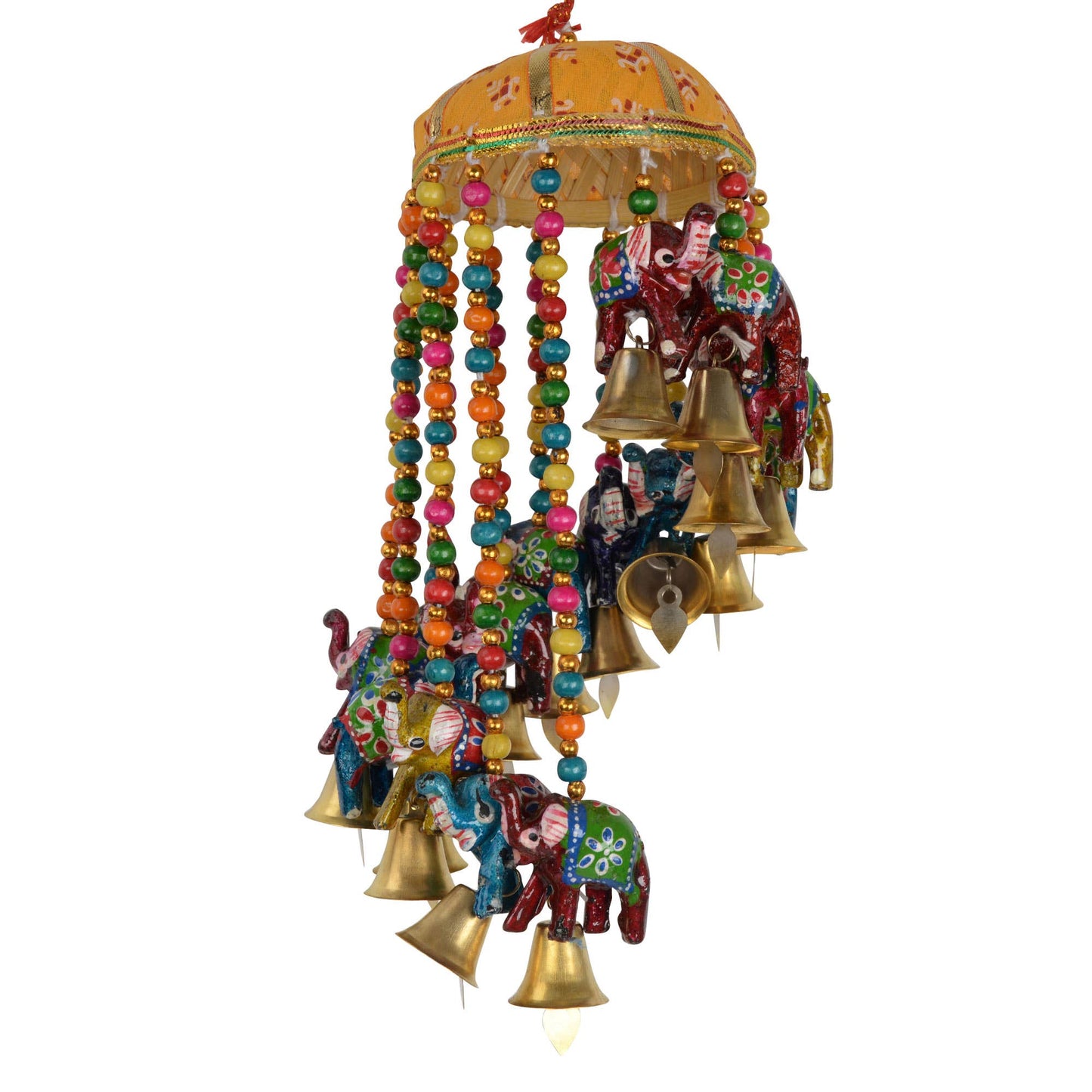 Recycled Fifteen Elephant Chime