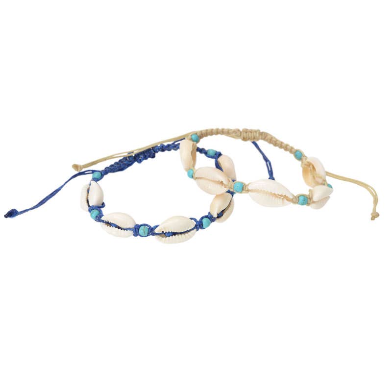 Conch Shell Anklet Ankle Bracelet Hemp